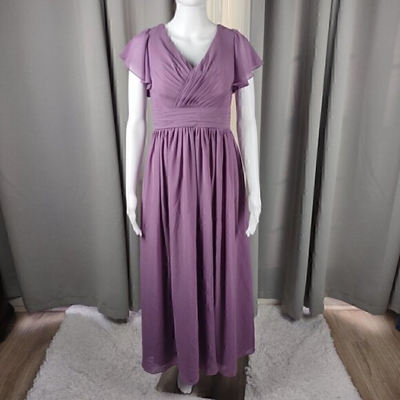 inweddingdress Dresses & Skirts - Inweddingdress (Enjoy) Bridesmaid Lavender Dress Size 4 Approximate